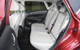 Nissan Pulsar rear seats