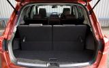 With that rear row folded into the floor boot space is nothing short of superb Nissan Qashqai boot space
