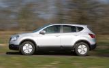 Steering has low gearing but remarkable feel for an all-electric system Nissan Qashqai side profile