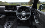 Nissan Qashqai e Power review 2025 08 dash