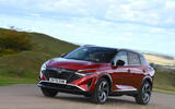 Nissan Qashqai e Power review 2025 18 front panning