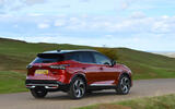 Nissan Qashqai e Power review 2025 20 rear panning