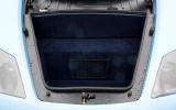 The M600 even has a decent sized boot Noble M600 boot space