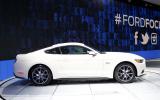 50th anniversary Ford Mustang shown