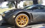 Pagani C9 supercar spied