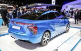 Hydrogen-powered Toyota FCV to arrive next year Hydrogen-powered Toyota FCV to arrive next year