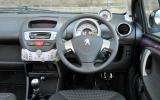 Peugeot 107 dashboard