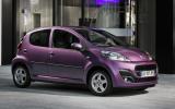 Revised Peugeot 107 uncovered