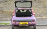 Peugeot 107 boot open