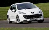 Peugeot 207 cornering