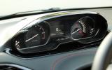 Peugeot 208 GTi instrument cluster
