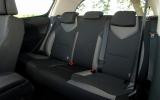 Peugeot 308 rear seats