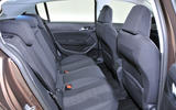 Peugeot 308 rear seats