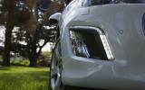 Overly fanciful, LED-bedecked foglights are becoming an unpleasant Peugeot trademark Peugeot 308 CC foglights