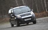 Peugeot Bipper Tepee cornering