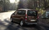 Peugeot Partner Tepee rear cornering