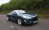 ESP can be switched off, and stays off, for amusingly large drift angles The 197bhp Peugeot RCZ