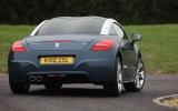 For a front-wheel-drive car with 64 per cent of its weight over its front axle, the RCZ resists understeer admirably Peugeot RCZ rear cornering