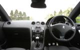 The steering wheel is unique to the RCZ. The thickness of the rim is very good, but the diameter needs to be smaller Peugeot RCZ dashboard