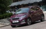Peugeot 108 cornering