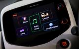 Peugeot 108 infotainment system