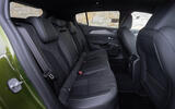Peugeot 408 rear seats