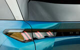 Peugeot e 5008 rear light detail