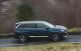 Peugeot 5008 Hybrid review 2024 02 side panning Peugeot 5008 Hybrid review 2024 02 side panning