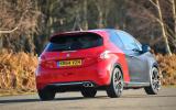 Peugeot 208 GTi rear cornering