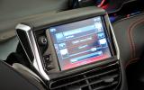 Peugeot 208 GTi infotainment system
