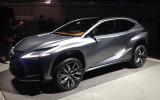 Lexus shows turbocharged LF-NX concept in Tokyo