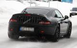 New Porsche 911 - spy video