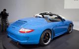 no title Paris motor show: Porsche 911 Speedster