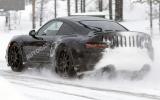 New Porsche 998 spied testing