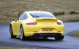 Porsche 911 Carrera S rear cornering