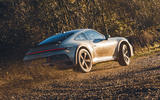 porsche 911 dakar review 2024 03 cornering rear
