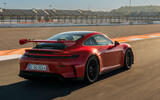 Porsche 911 GT3 review 2024 002 rear tracking