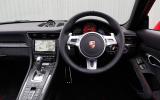 Porsche 911 Targa 4 GTS dashboard