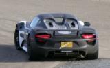 Porsche 918 Spyder scooped
