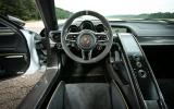 Porsche 918 Spyder Porsche 918 Spyder driver's seat