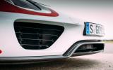 Porsche 918 Spyder Porsche 918 Spyder air intakes