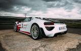 Porsche 918 Spyder Porsche 918 Spyder rear quarter