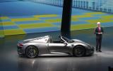 Porsche 918 Spyder unveiled