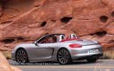 New Boxster caught undisguised New Boxster caught undisguised