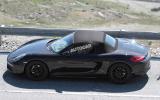 no title Facelifted Porsche Boxster spotted