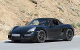 no title Facelifted Porsche Boxster spotted