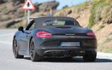 no title Facelifted Porsche Boxster spotted
