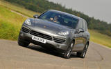 Porsche Cayenne cornering