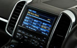 Porsche Cayenne infotainment 