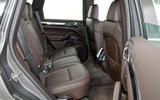 Porsche Cayenne rear seats